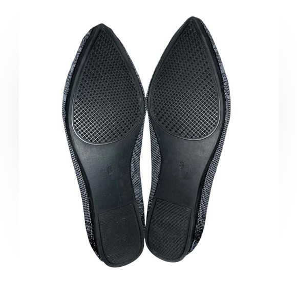 FRANK MULLY TWO TONE GRAY AND BLACK FLATS SIZE 8 - Picture 4 of 5
